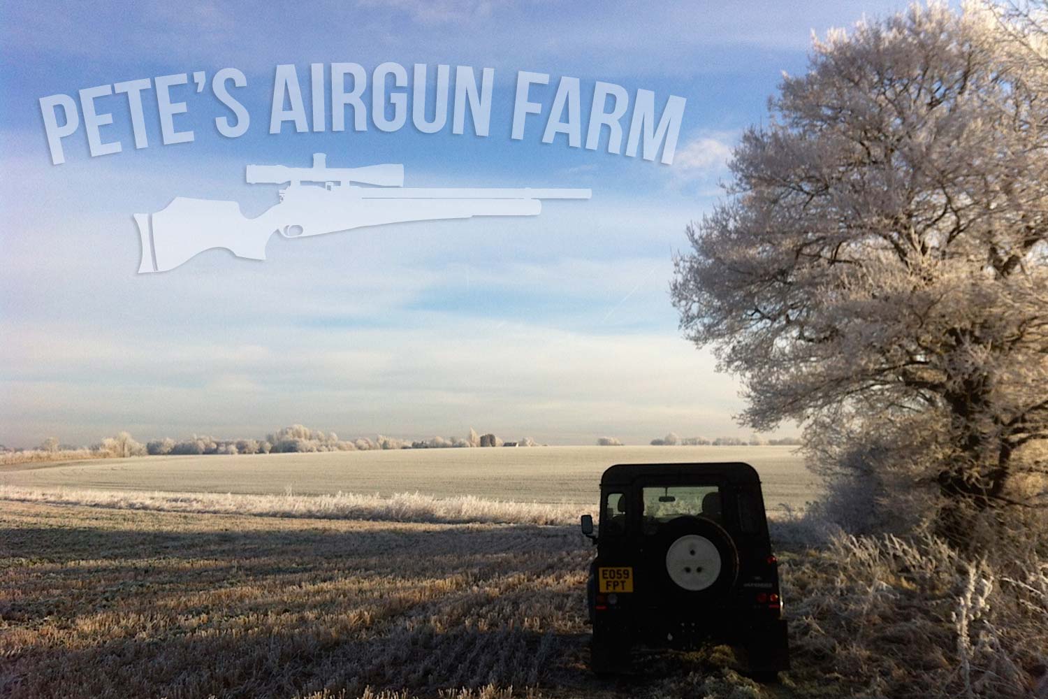 Pete's Essex Airgun Farm in Winter